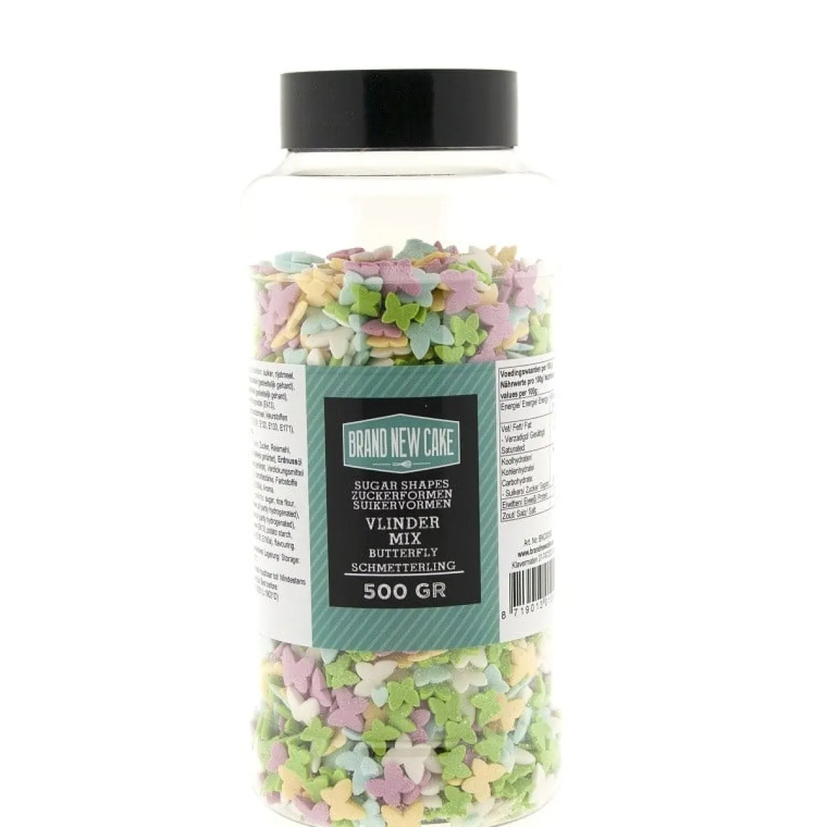 BrandNewCake Confetti Vlinders 500gr. Best