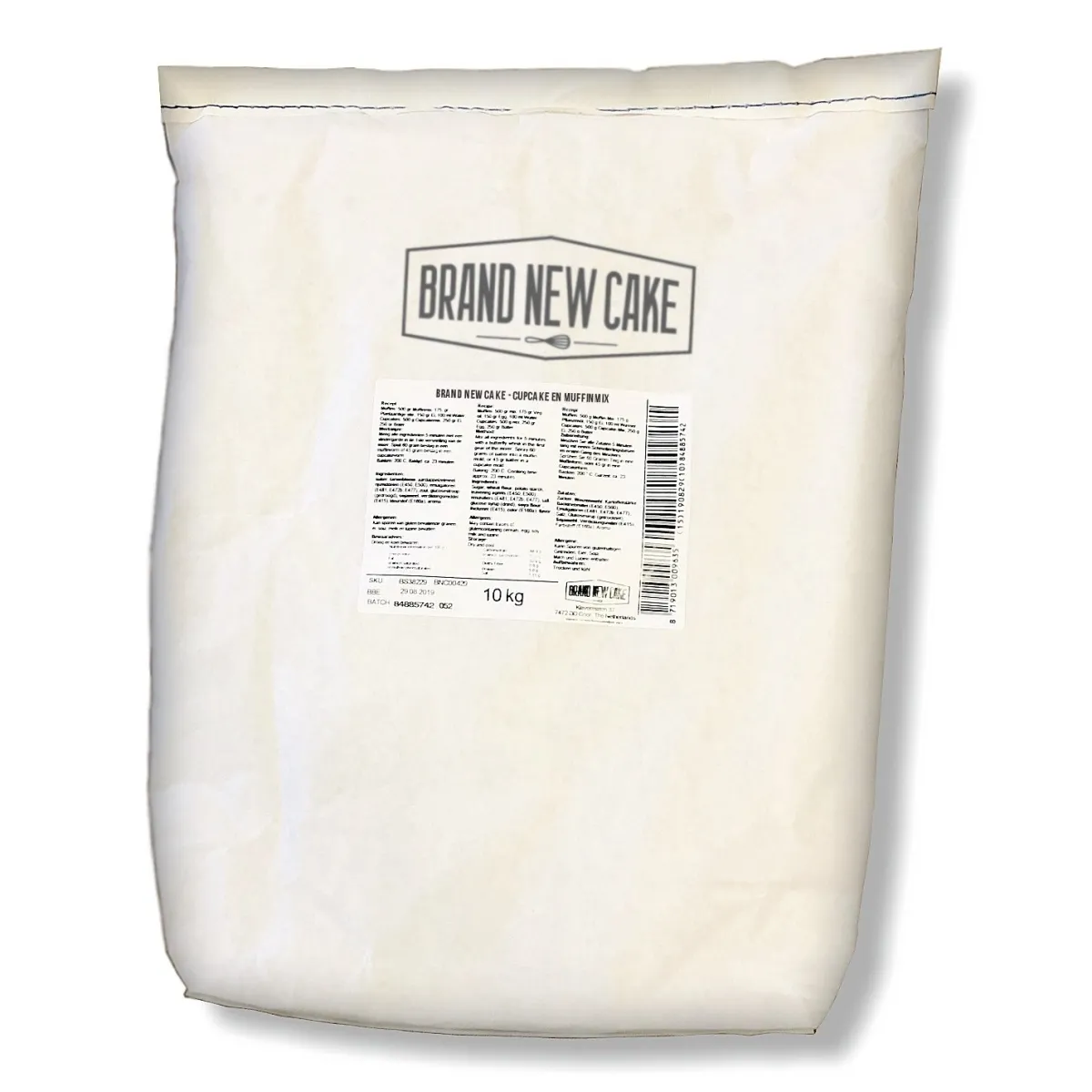BrandNewCake Cupcake-mix 10kg Best