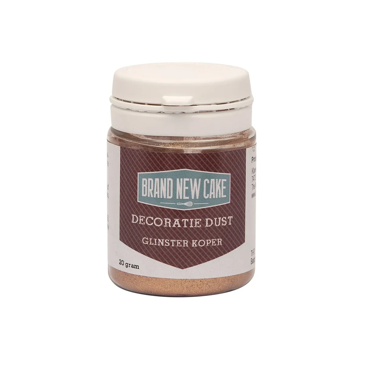 BrandNewCake Decoratie Dust Glinster Koper 20g Online