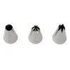 BrandNewCake Decoratie Spuitmondjes Set/3 (1M, 2D, 2A) Hot