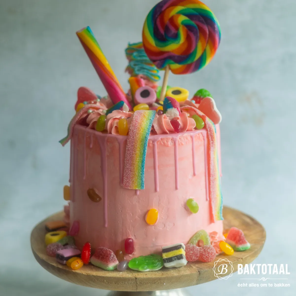 BrandNewCake Drip Roze 180g Outlet