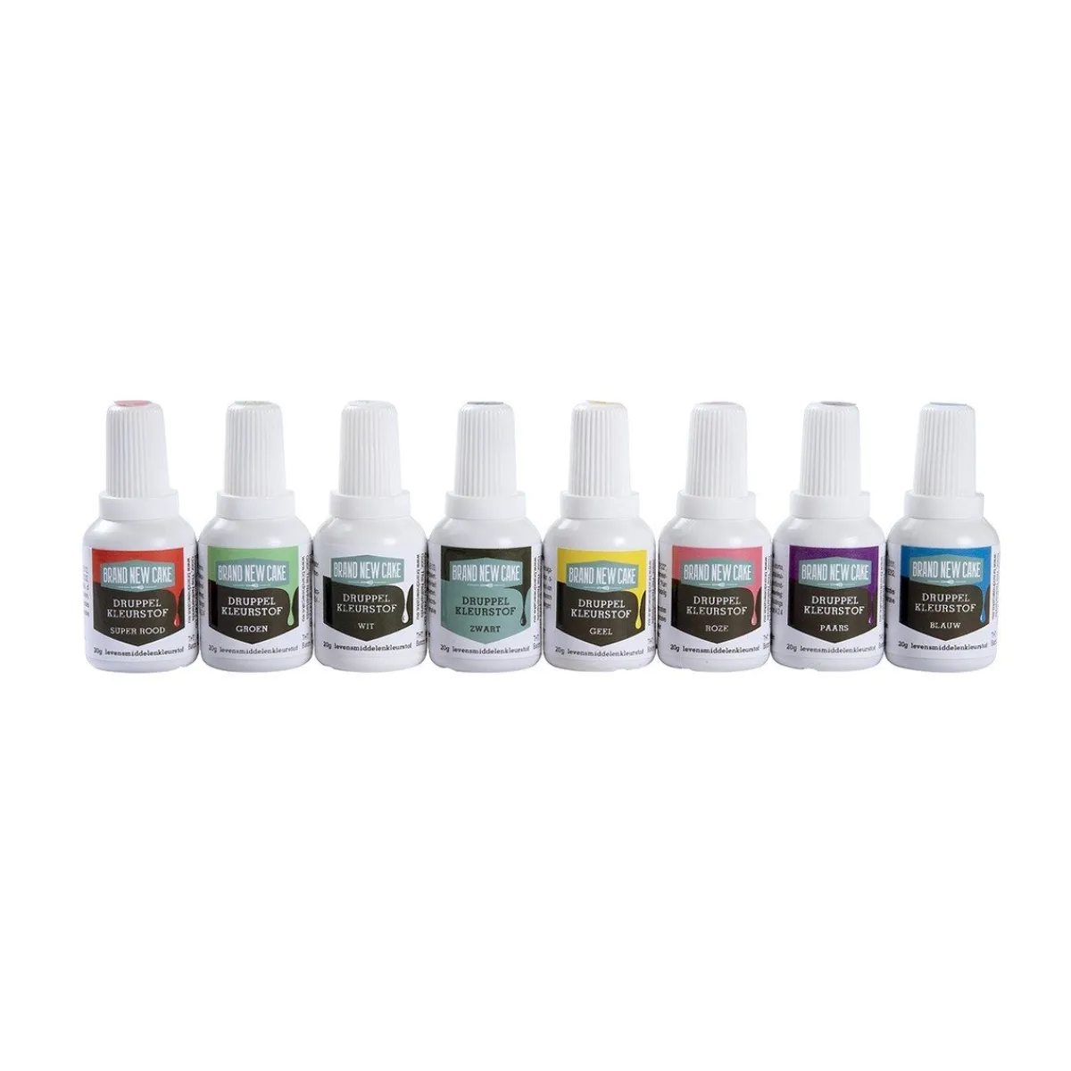 BrandNewCake Druppel Kleurstof Assortiment (8x 20gr) Sale