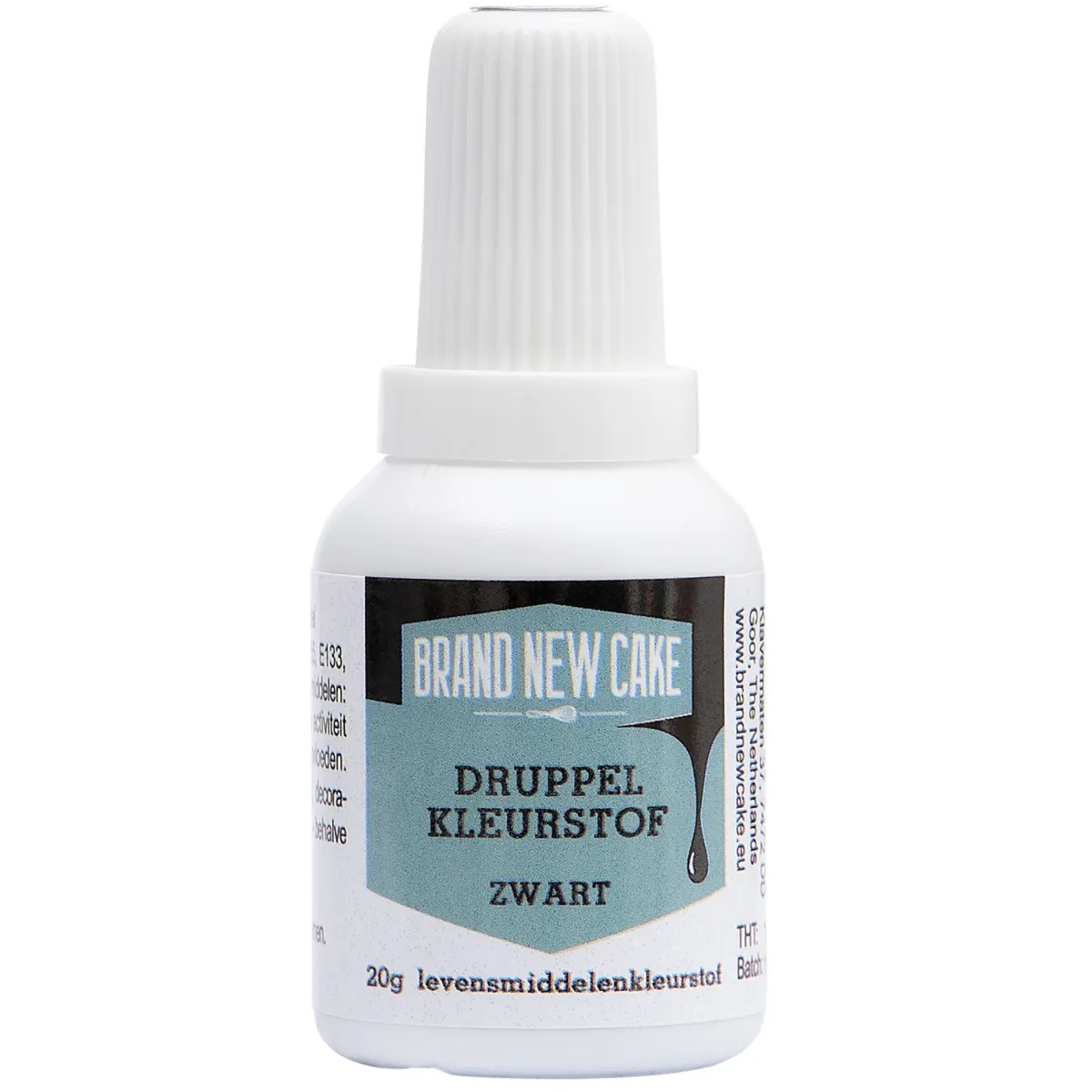 BrandNewCake Druppel Kleurstof Zwart 20gr Clearance