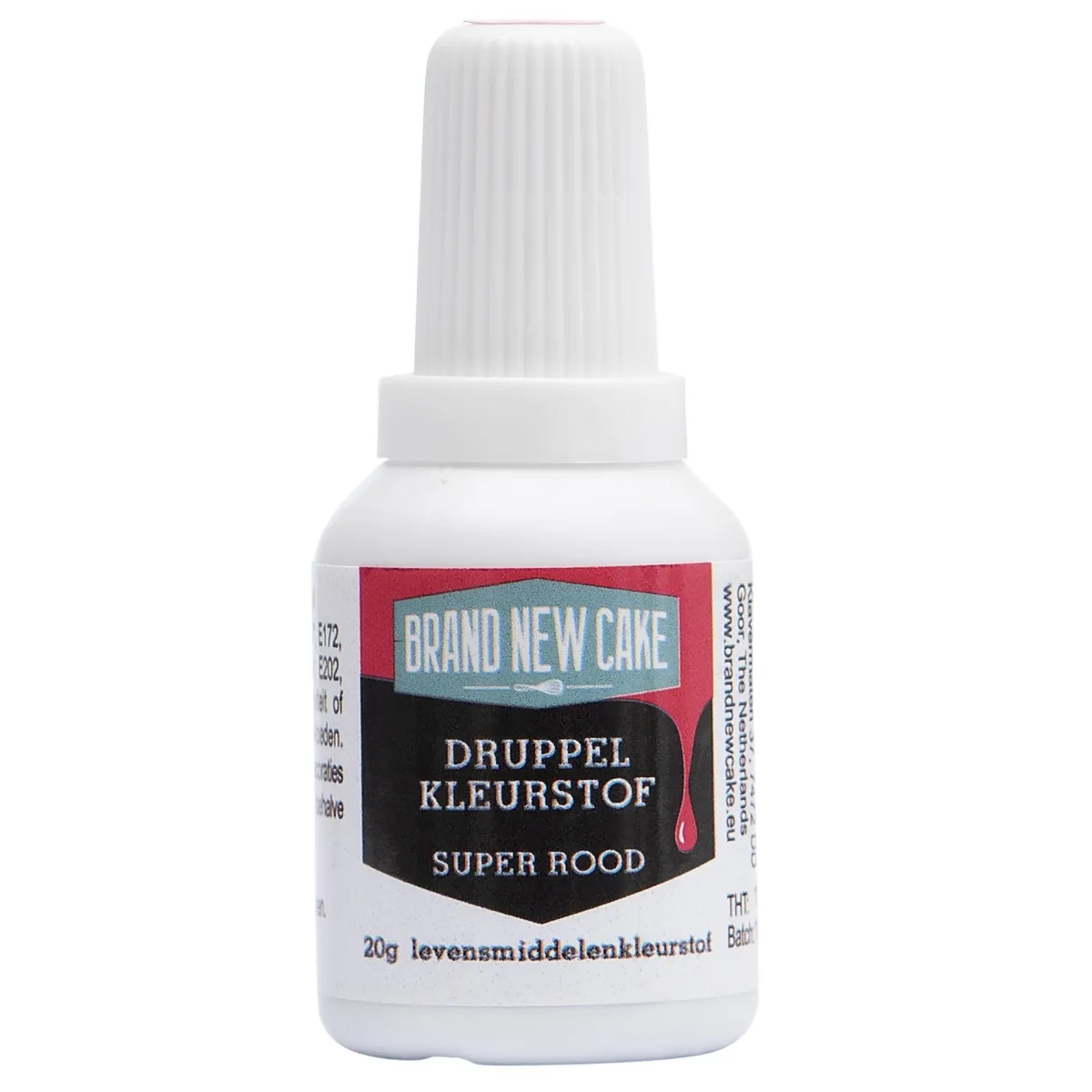 BrandNewCake Druppel Kleurstof Super Rood 20gr Best