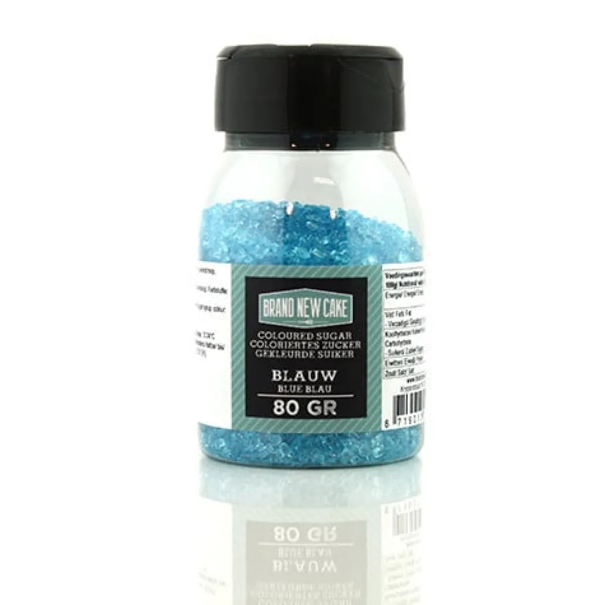 BrandNewCake Gekleurde Suiker Blauw 80gr. Discount