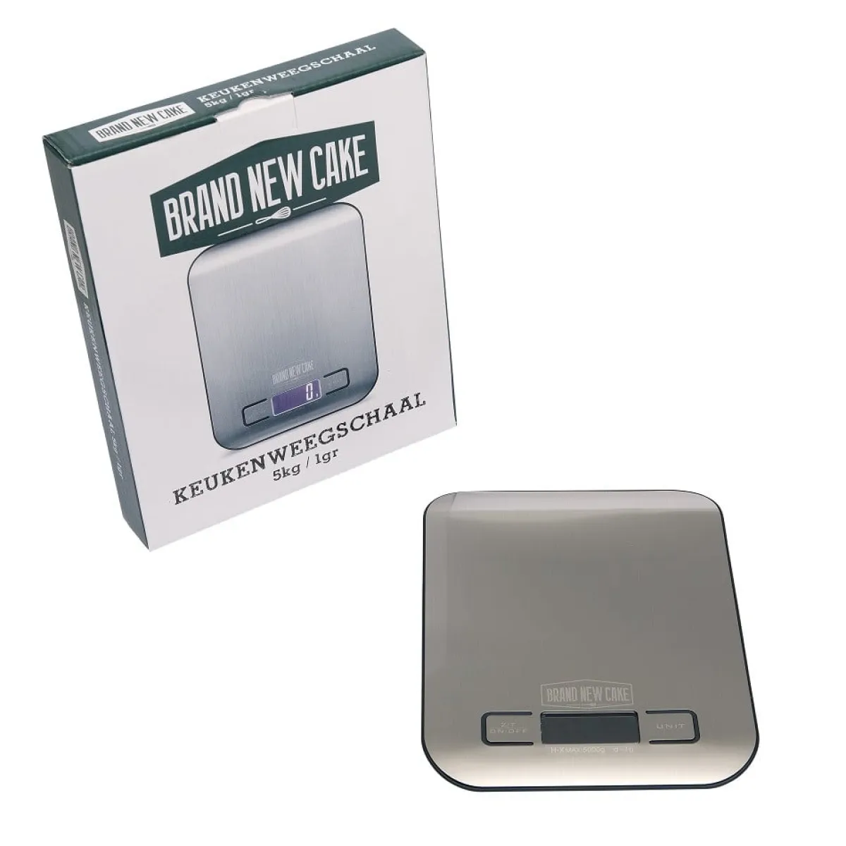 BrandNewCake Keukenweegschaal 5kg / 1gr