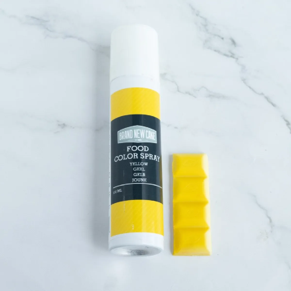 BrandNewCake Kleurspray Geel 100ml Clearance