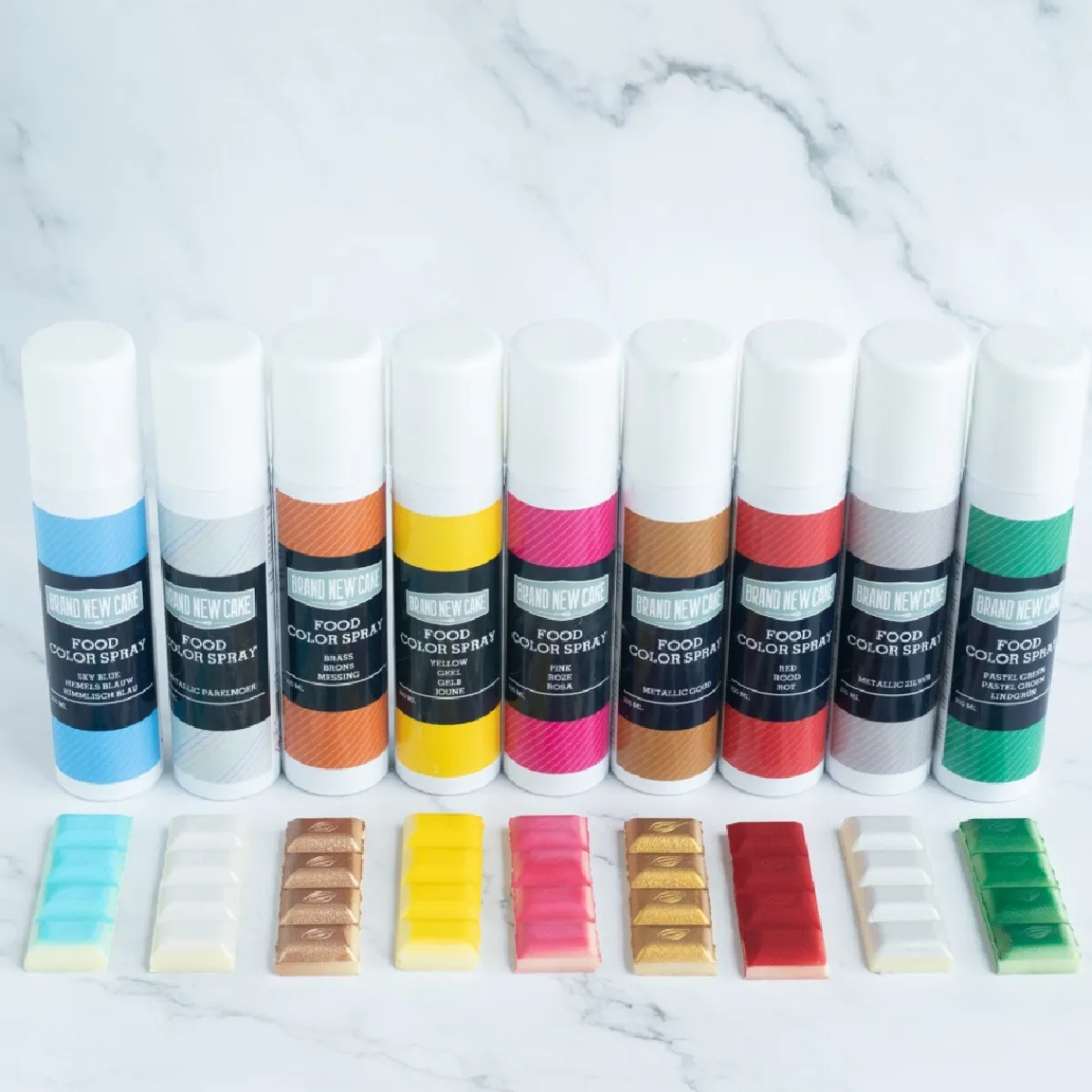 BrandNewCake Kleurspray Geel 100ml Clearance