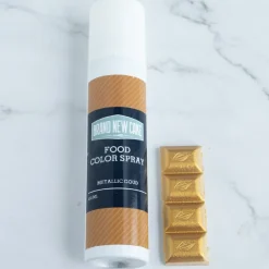 BrandNewCake Kleurspray Metallic Goud 100ml Clearance