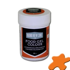 BrandNewCake Kleurstof Gel Oranje 35gr New
