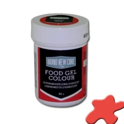 BrandNewCake Kleurstof Gel Rood 35gr Outlet