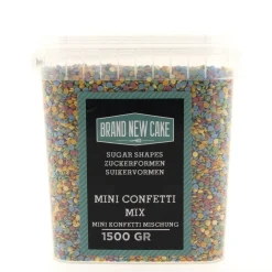 BrandNewCake Mini Confetti Rondjes 4mm 1500gr. Clearance