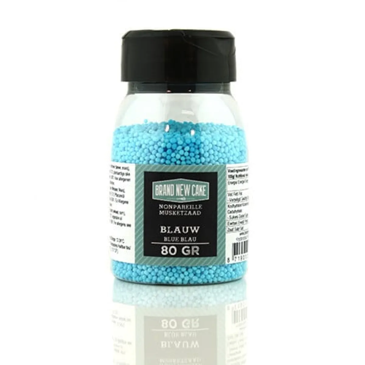 BrandNewCake Musketzaad Blauw 80gr. Clearance