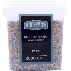 BrandNewCake Musketzaad (discodip) Mix 2000gr. Hot