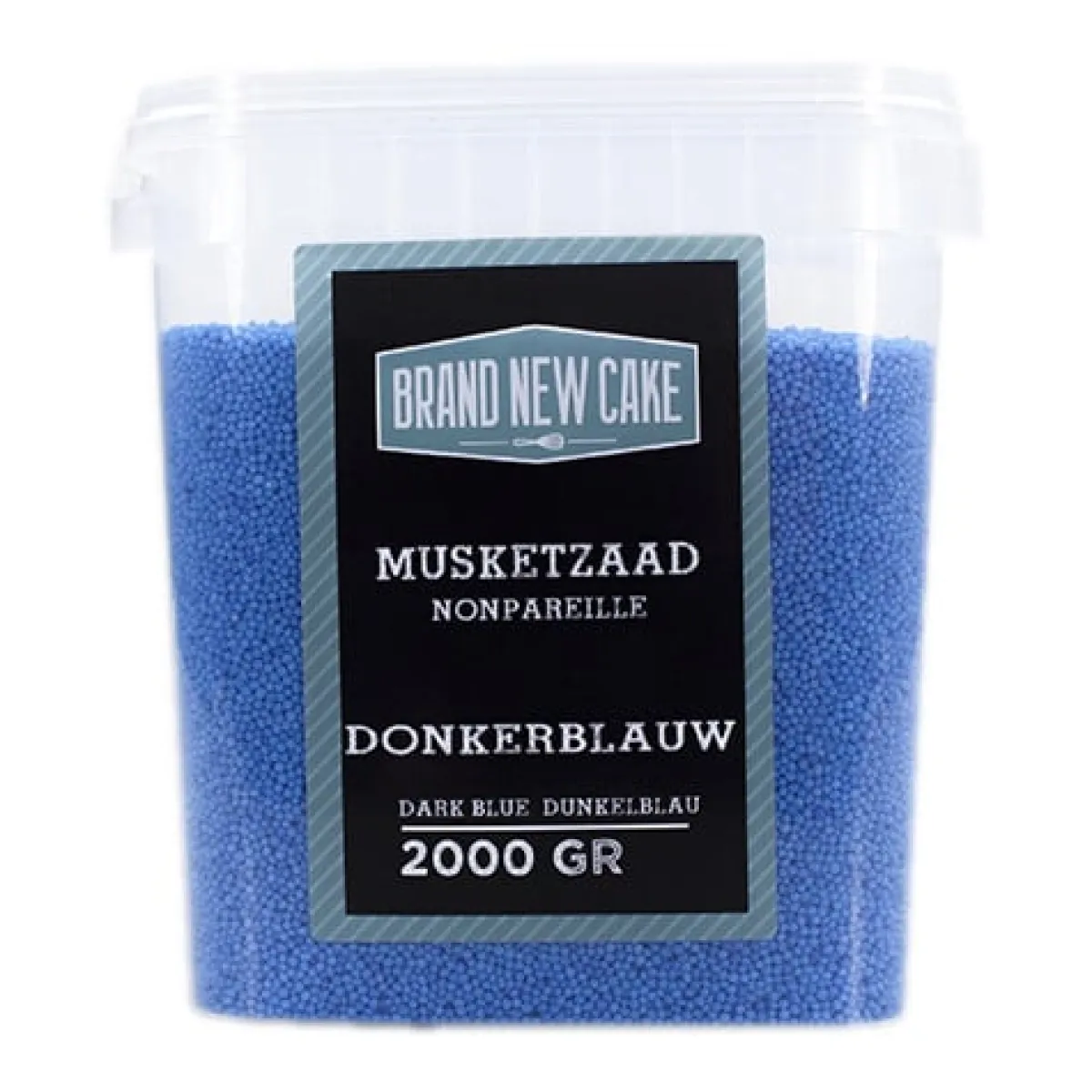 BrandNewCake Musketzaad Donker Blauw 2000gr. Sale