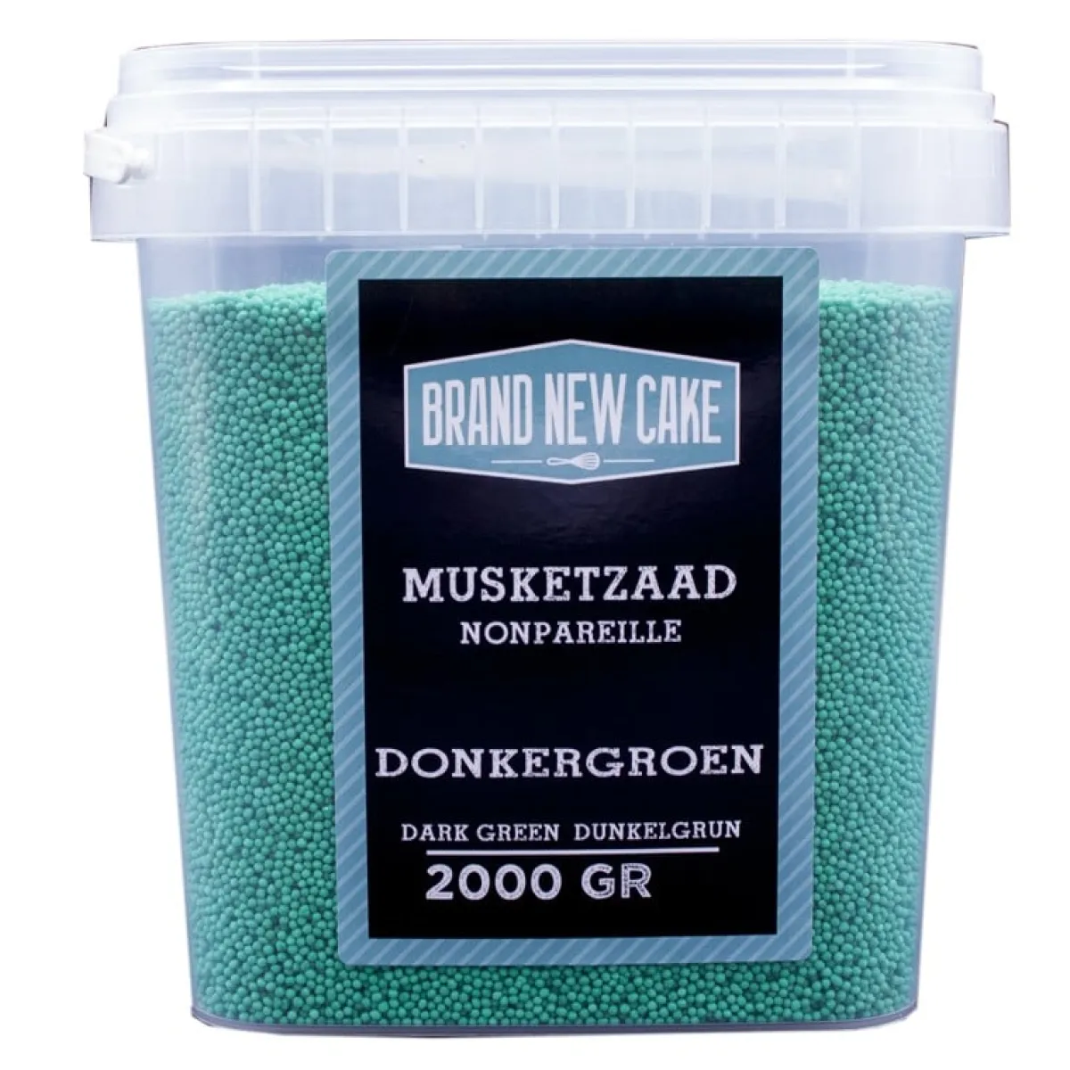 BrandNewCake Musketzaad Donker Groen 2000gr. New