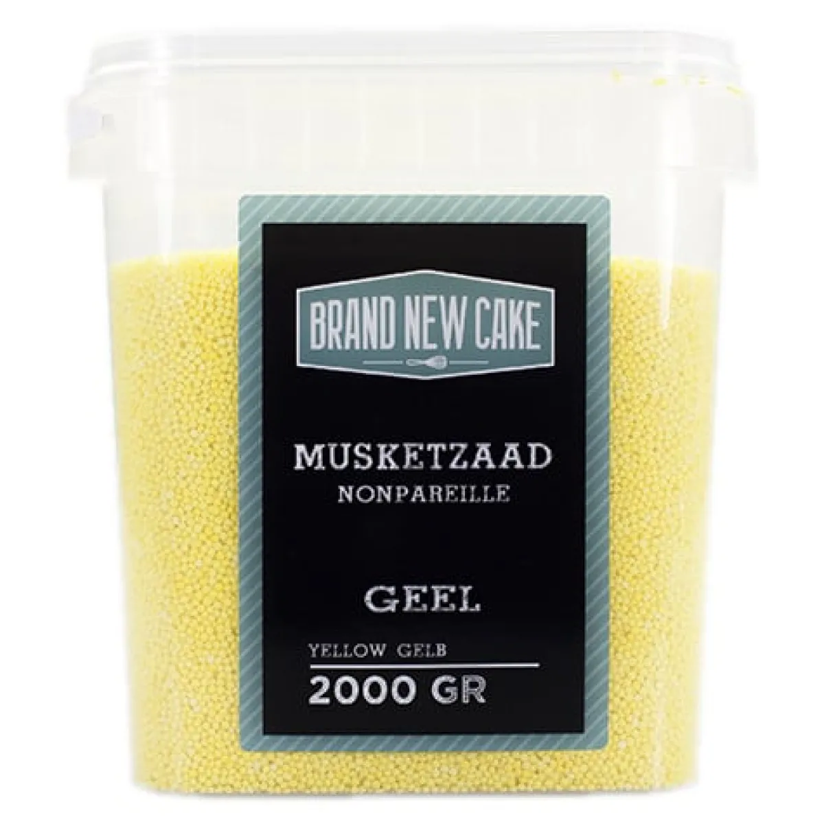 BrandNewCake Musketzaad Geel 2000gr. Sale
