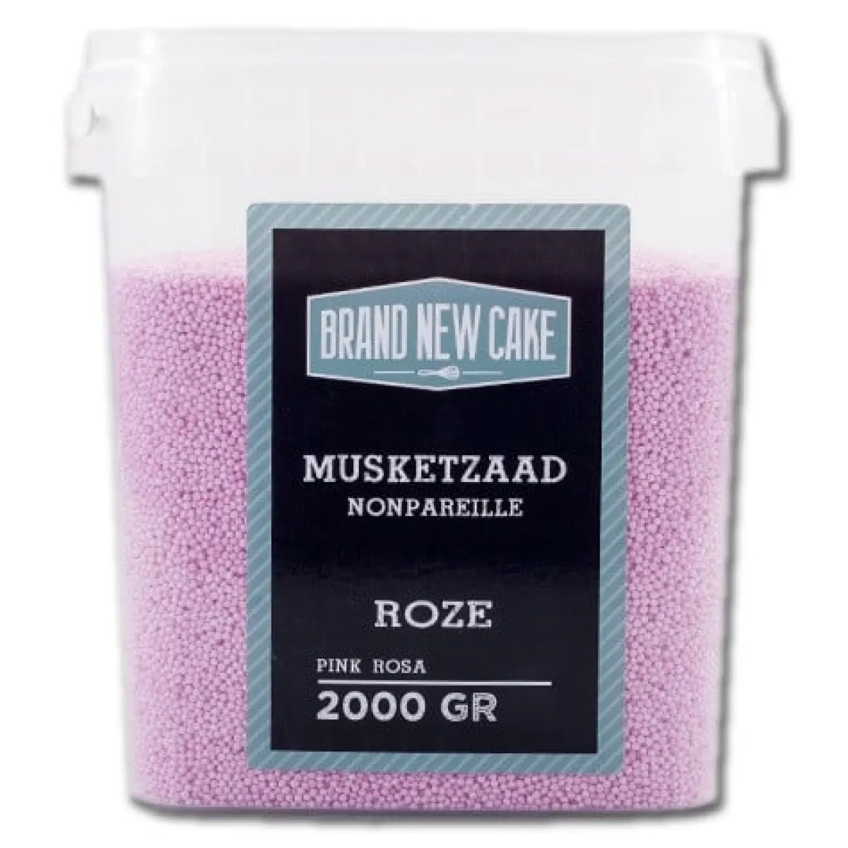 BrandNewCake Musketzaad Roze 2000gr.