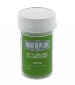 BrandNewCake Natuurlijke Kleurpoeder Groen 5g New