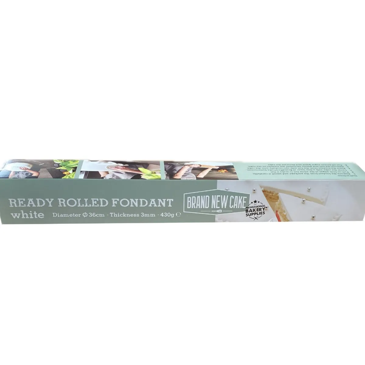BrandNewCake Ready Rolled Fondant Wit 430g Best