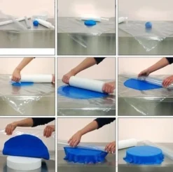 BrandNewCake Roll Out Sheets-hulpmiddel taartbekleding 70x70 Outlet