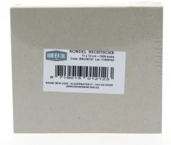 BrandNewCake Rondel Rechthoek 11x13cm 1000 stuks Outlet