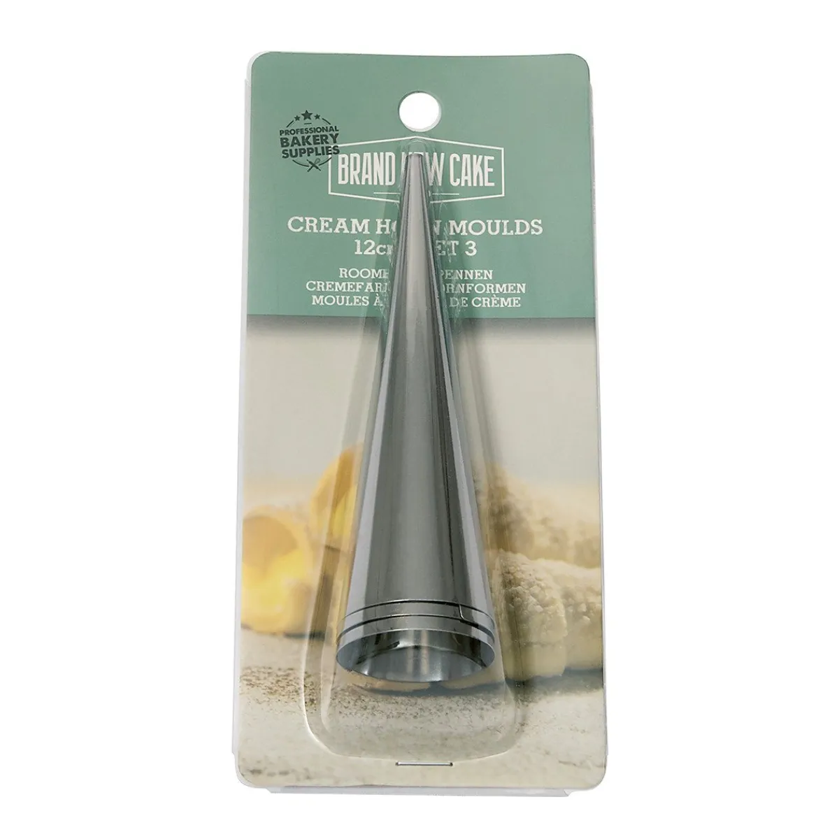 BrandNewCake Roomhoornpennen 12cm Set/3 Best
