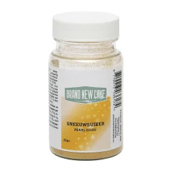 BrandNewCake Sneeuwsuiker Pearl Goud 25g Clearance