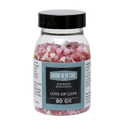 BrandNewCake Sprinkles Lots of Love 80gr. Best