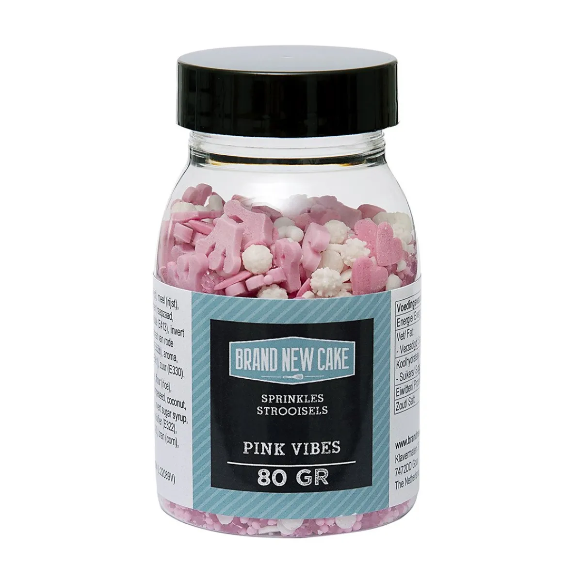 BrandNewCake Sprinkles Pink Vibes 80gr. Hot