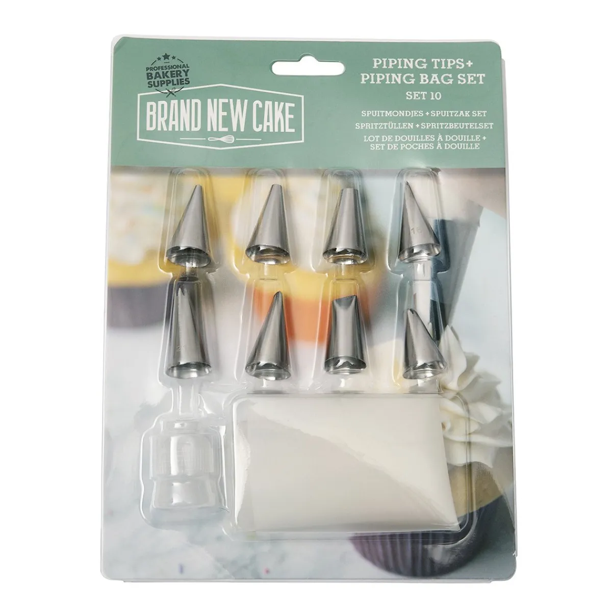 BrandNewCake Spuitmondjes Klein + Spuitzak Set/10 Discount