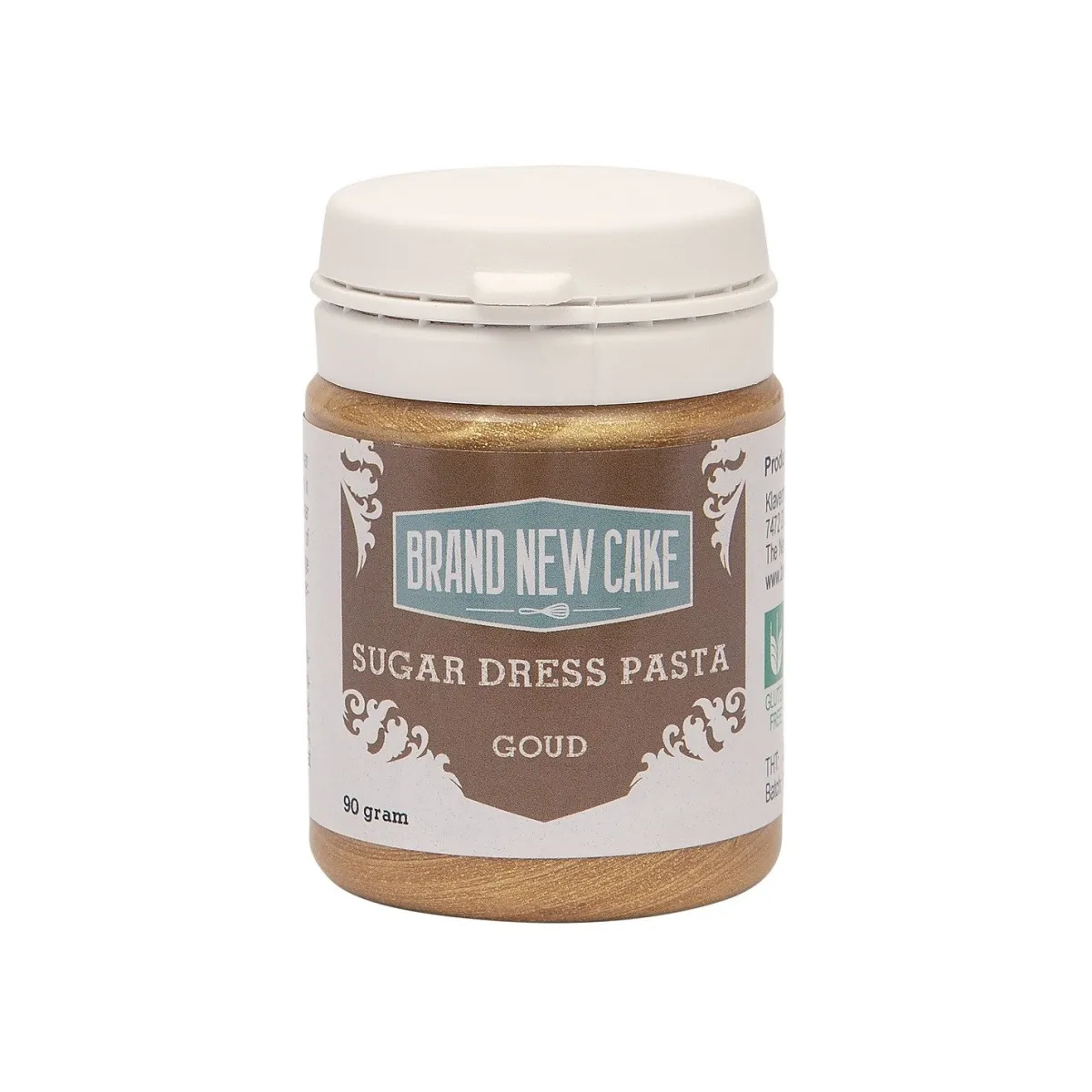 BrandNewCake Sugar Dress Pasta Goud 90g Best