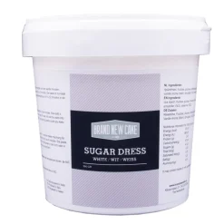 BrandNewCake Sugar Dress Pasta Wit 500 gram** Sale