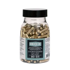 BrandNewCake Sugar Rods Metallic Licht Goud 80gr. Hot