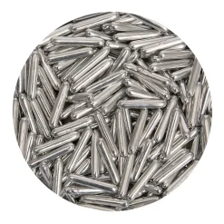 BrandNewCake Sugar Rods Metallic Zilver 80gr. Outlet