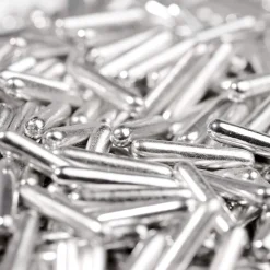 BrandNewCake Sugar Rods Metallic Zilver 80gr. Outlet