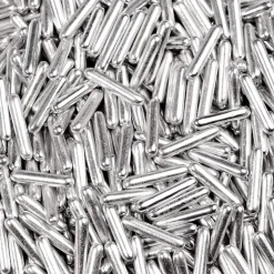 BrandNewCake Sugar Rods Metallic Zilver 80gr. Outlet