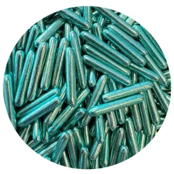 BrandNewCake Sugar Rods Metallic Groen 80gr. Online