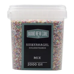 BrandNewCake Sugar Strands Mix 2000gr. New