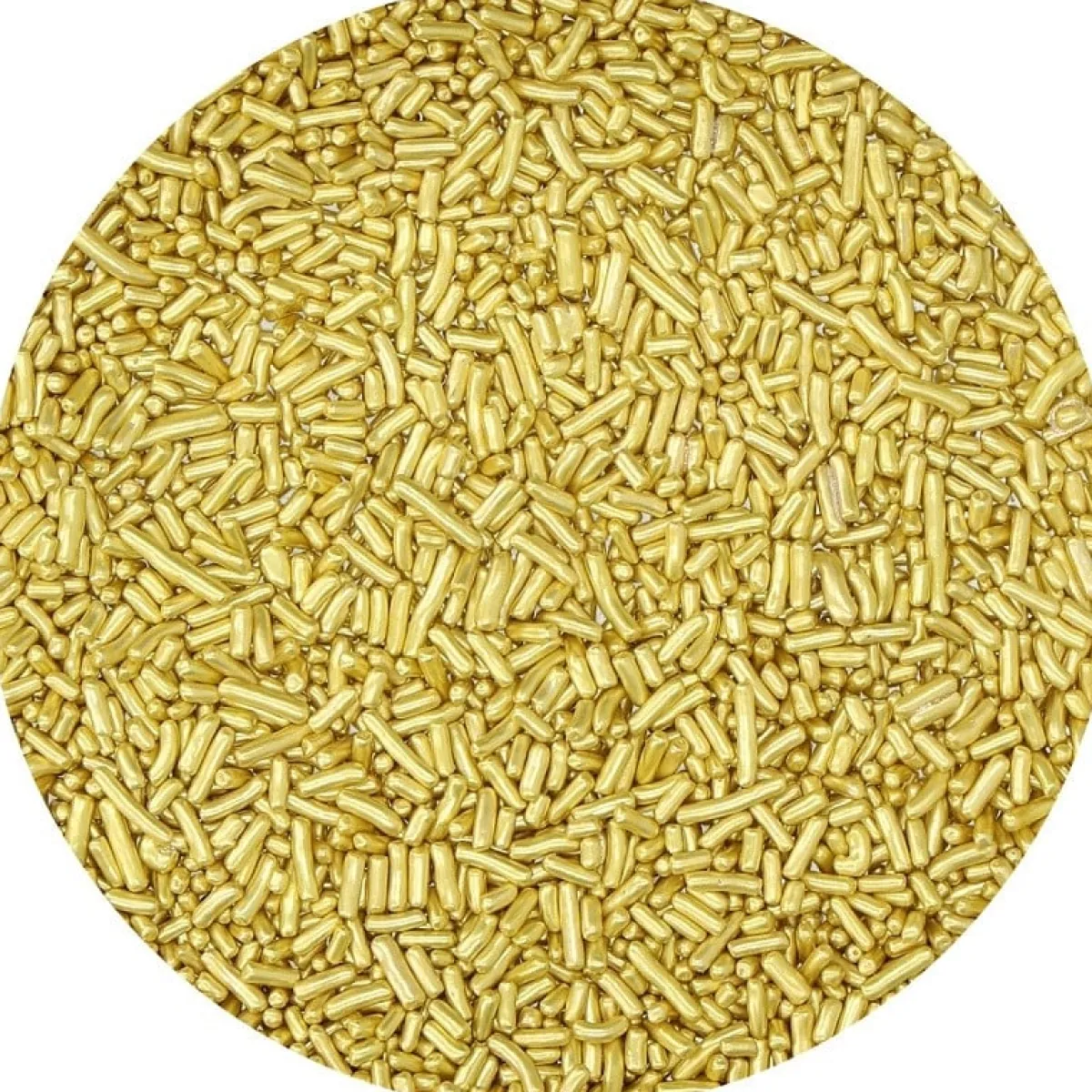 BrandNewCake Sugar Strands Metallic Goud 10kg** Best
