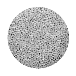 BrandNewCake Suikerparels Metallic Zilver 4mm 750gr. Sale