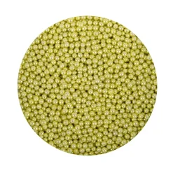 BrandNewCake Suikerparels Metallic Goud 4mm 750gr. Outlet