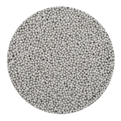 BrandNewCake Suikerparels Metallic Zilver 2mm 80gr. New