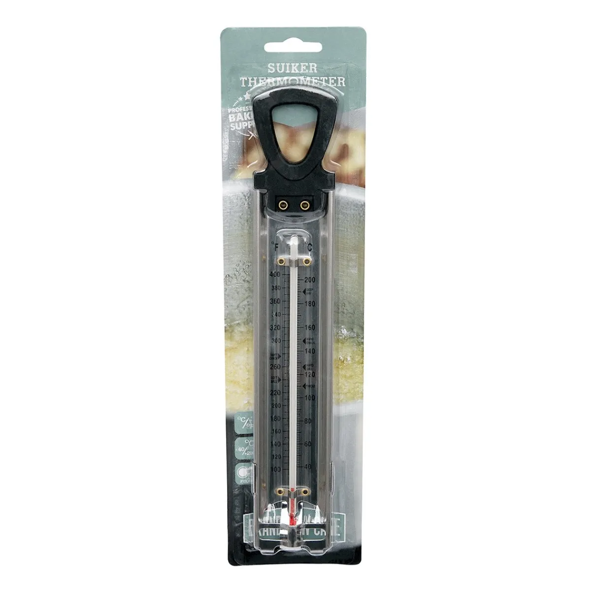 BrandNewCake Suikerthermometer RVS +40 tot +200°C New