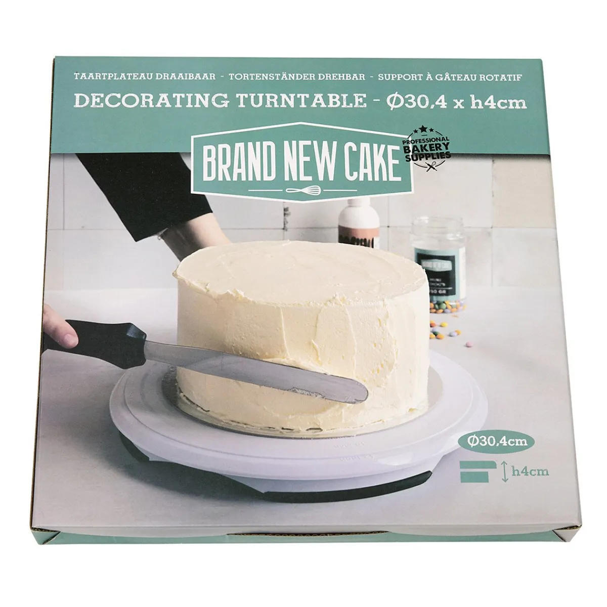 BrandNewCake Taartplateau Draaibaar Ø30,4x4cm Discount