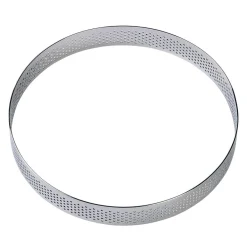 BrandNewCake Taartring RVS Geperforeerd Ø15x2cm Hot