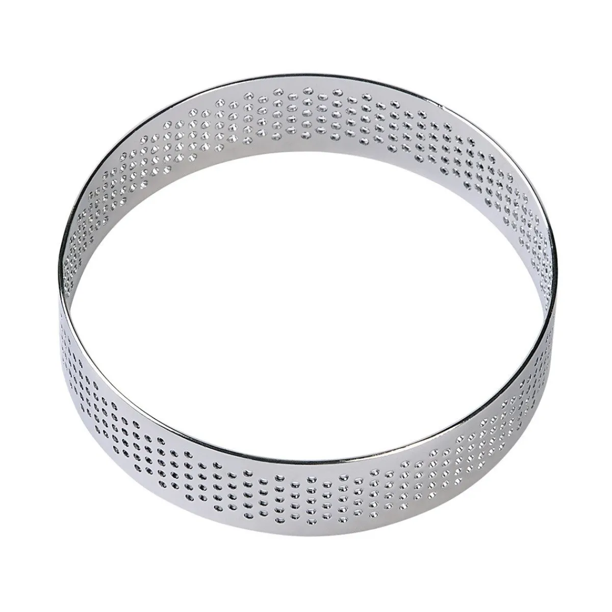 BrandNewCake Taartring RVS Geperforeerd Ø8x2cm Outlet