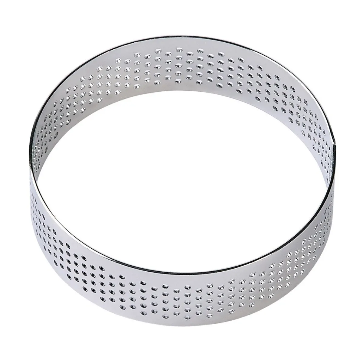 BrandNewCake Taartring RVS Geperforeerd Ø7x2cm Clearance
