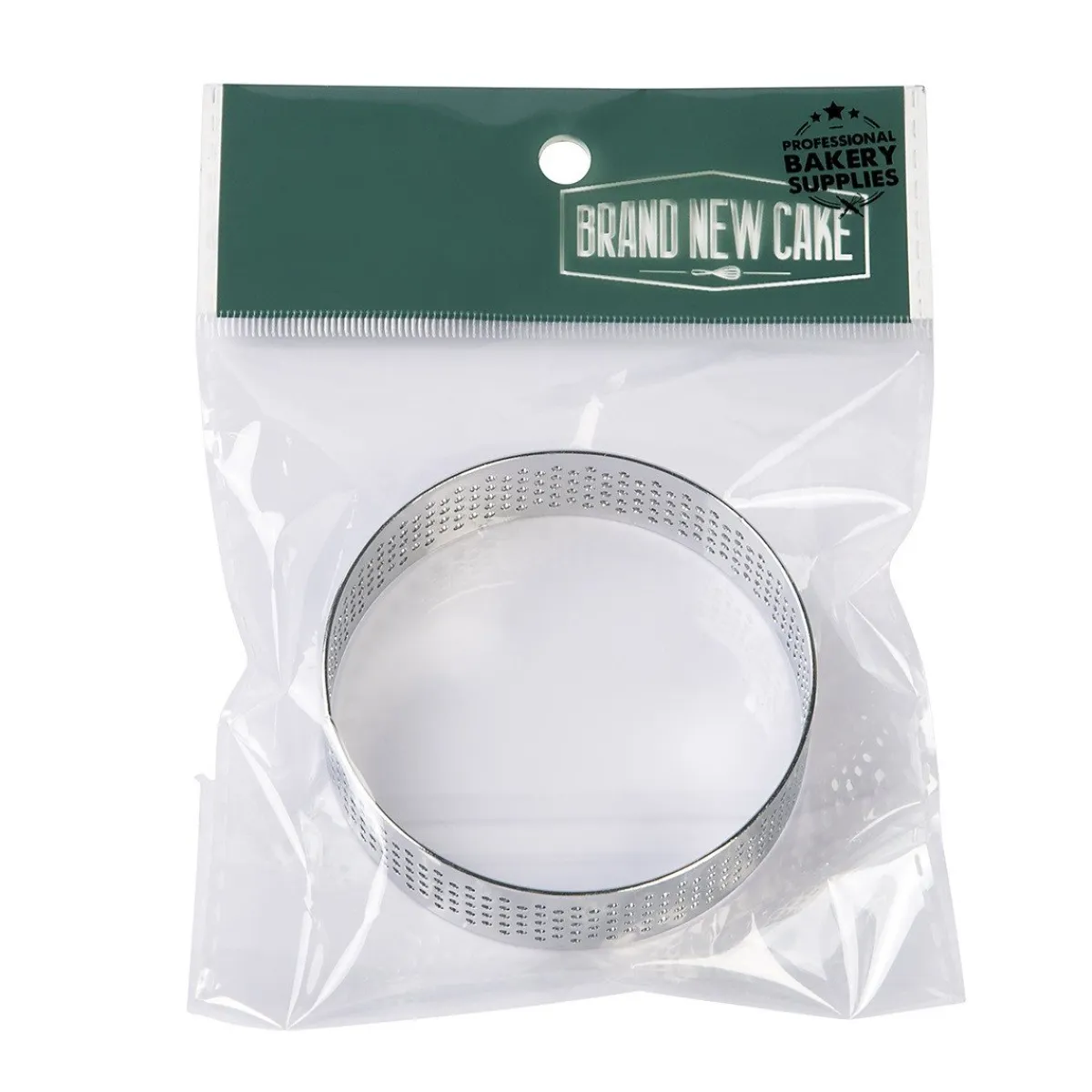 BrandNewCake Taartring RVS Geperforeerd Ø7x2cm Clearance