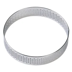 BrandNewCake Taartring RVS Geperforeerd Ø9x2cm New